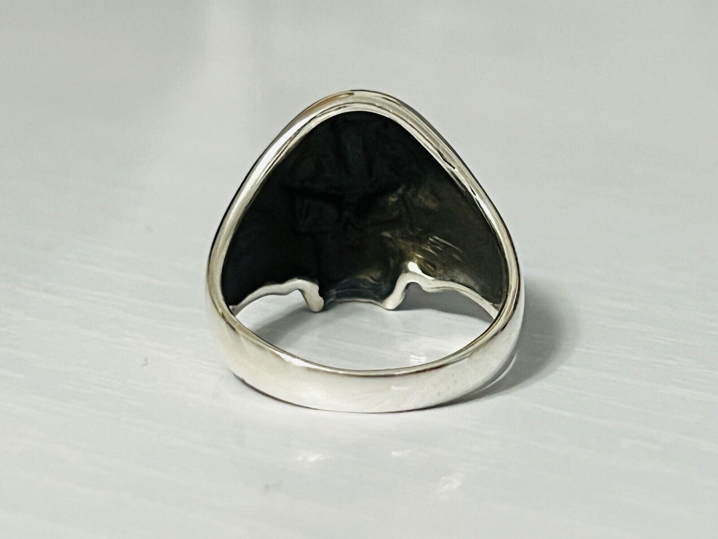 Sterling Silver Men's Skull Ring