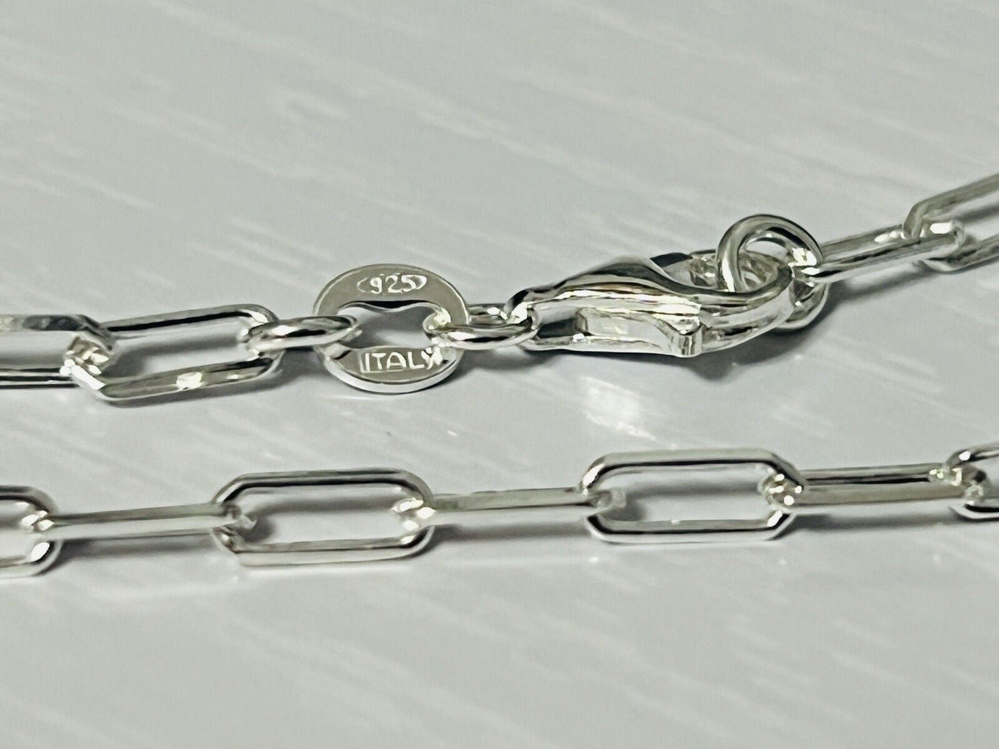 Sterling Silver Padlock Charm Bracelet